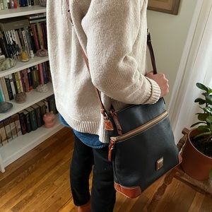 dooney & bourke pebble grain leather crossbody bag